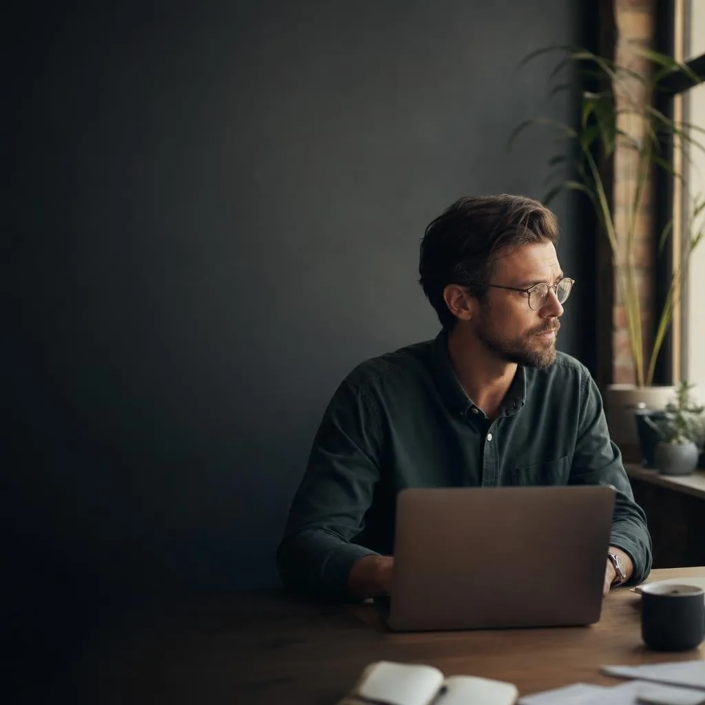 Two people looking at analytics charts on a monitor